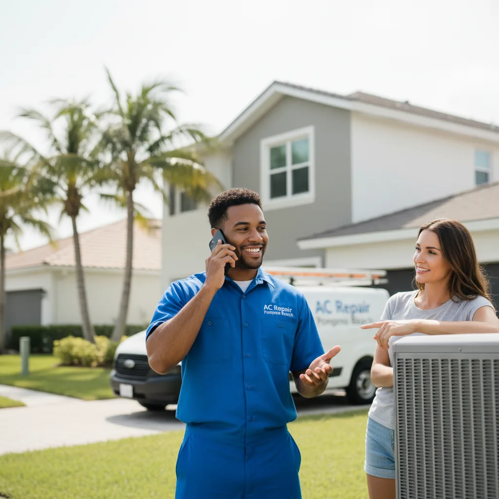 AC Repair Pompano Beach customer support in New Baltimore